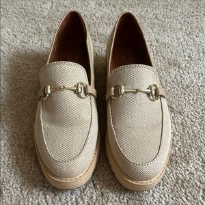 Franco Sarto Tan Loafers